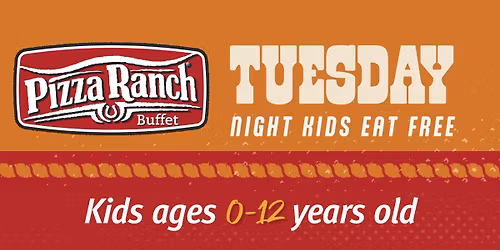 Kids Eat Free Every Tuesday Night
