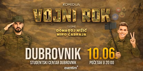 VOJNI ROK I Dubrovnik, 10.6.2026.