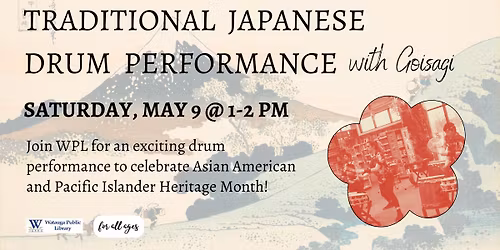 Traditional Japanese Drum Performance with Goisagi