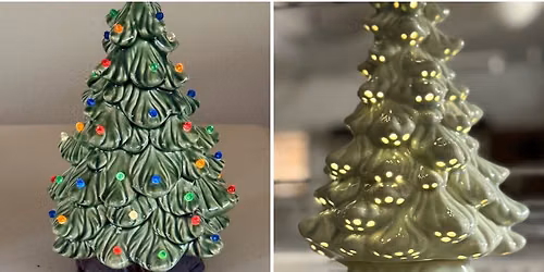 Glaze & Decorate a Christmas Tree