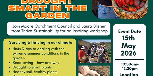 Get Moore Drought Smart in the Garden - Gingin