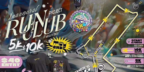 Inaugural Project Run Club 5K and 10K