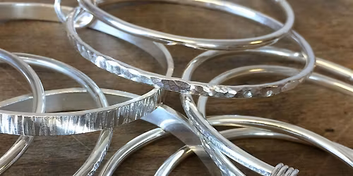 Beginners Silver Bangle