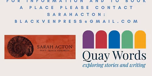 Exeter Poetry Society Stanza group with Black Ven Writers hosted with Quay Words