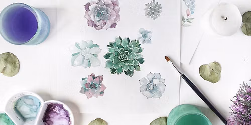 Beginner Watercolor 2: Textures