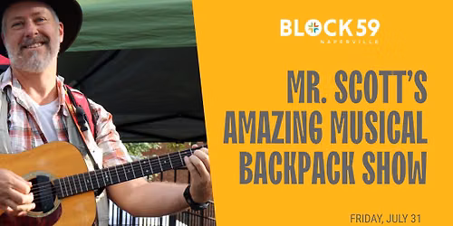 Mr. Scott\u2019s Amazing Musical Backpack Show