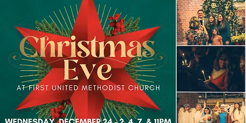 Christmas Eve at First United Methodist Church