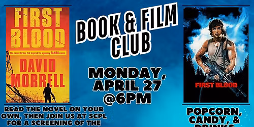 BOOK & FILM CLUB - "FIRST BLOOD"