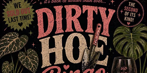 DIRTY HOE BINGO - PLANT BINGO