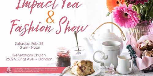 Impact Tea & Fashion Show