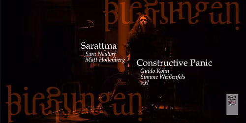 biegungen im ausland: SARATTMA \/ CONSTRUCTIVE PANIC