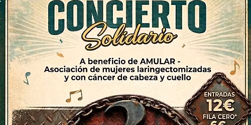 Concierto solidario Asociacion Amlar 