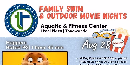 Family Swim and Outdoor Movie Nights
