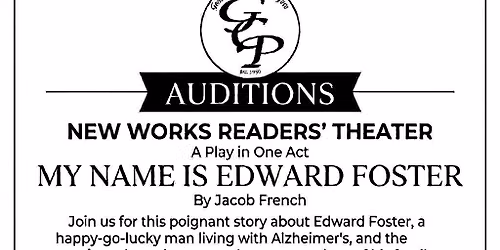 Auditions for GCP Readers' Theater
