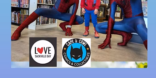 Cosplay Day at Cape and Cowl!