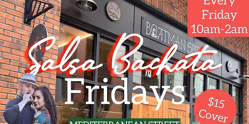 \ud83d\udc83\ud83c\udffbFRIDAY SALSA BACHATA SOCIAL @Boatman Spirits Raleigh Downtown
