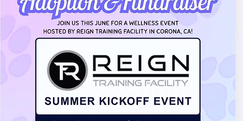 Adoption\/ Fundraiser at Reign Summer Kickoff