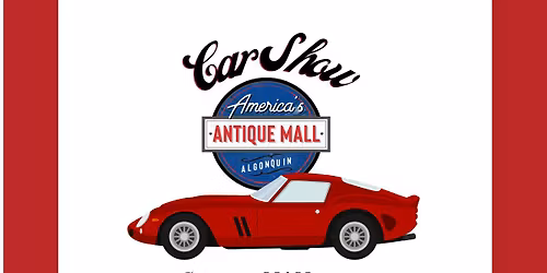 Car Show 2026: Sunday, May 24th, 11am - 4pm