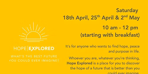 Hope Explored - Crescent Church Belfast