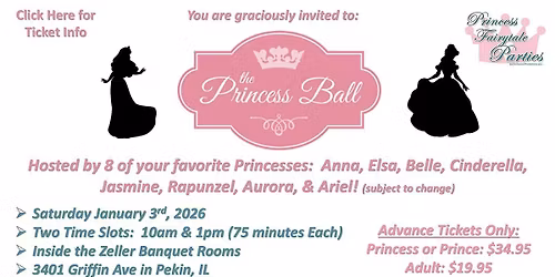 The Princess Ball (2 time slots)