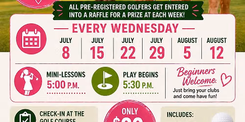 Women's "Just For Fun" Summer Golf