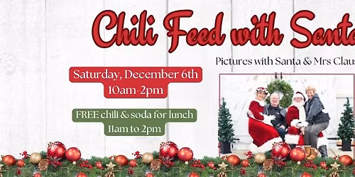 Chili Feed with Santa at Burns Feed Store - 2025