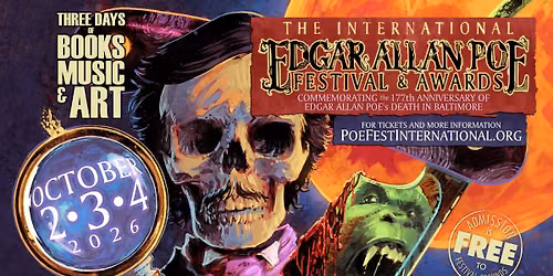 2026 International Edgar Allan Poe Festival & Awards