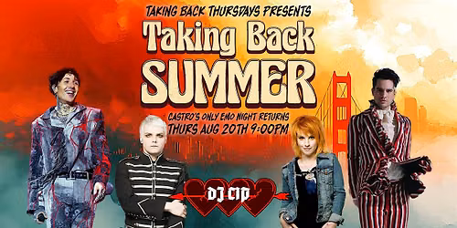 Taking Back Summer! Emo Night in the Castro!