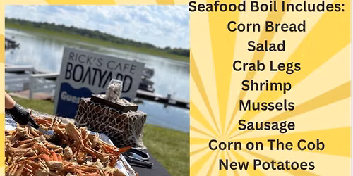 Rick\u2019s Seafoods Boil \ud83e\udd80