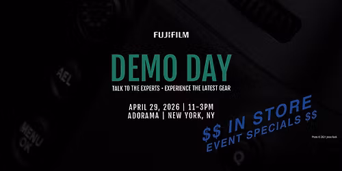 Fujifilm Demo Day: Experience The Latest Gear