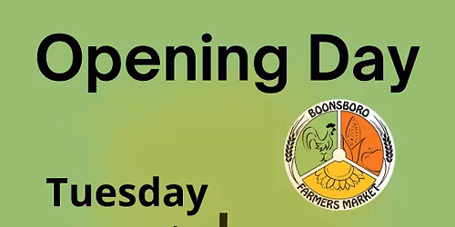 Boonsboro Farmers Market- Opening Day 