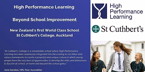 High Performance Learning: Beyond School Improvement