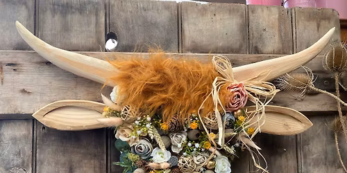 Highland cow wall plaque, bespoke wall display 