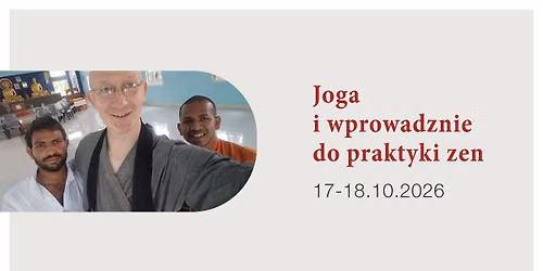 Joga i wprowadzenie do praktyki zen.
