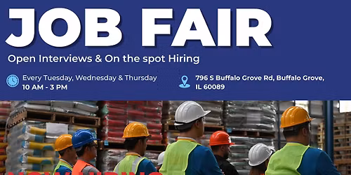 Job Fair: Hiring Immediately! 