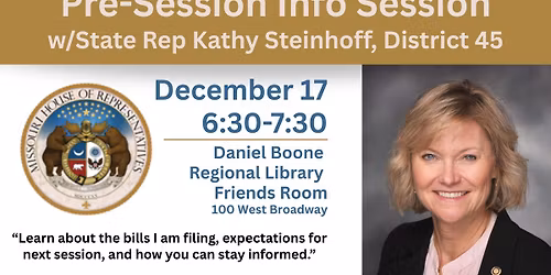 Pre-Session Info Session