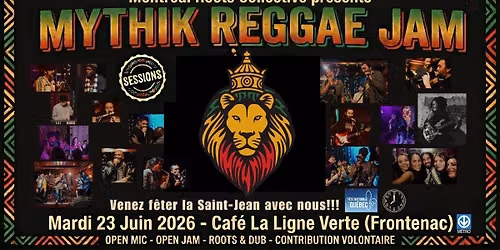 Mythik Reggae Jam Session - Le retour!!!