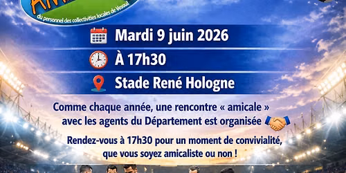Match de foot annuel