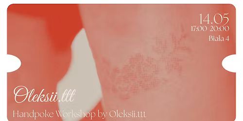 Handpoke Workshop by Oleksii.ttt
