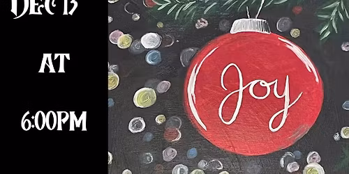 Joy Christmas Ornament at Black Tooth Brewery