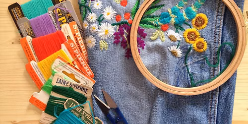 Atelier Cr\u00e9atif Broderie avec TURCOU