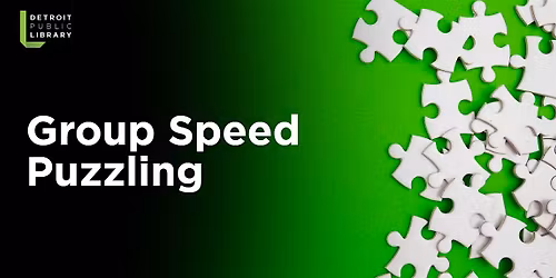 Group Speed Puzzling - Jurassic Parkman Edition
