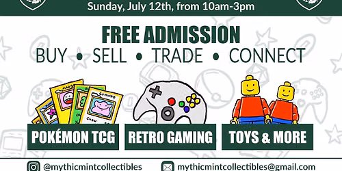 Victoria's Mythic & Mint Collectibles Market!