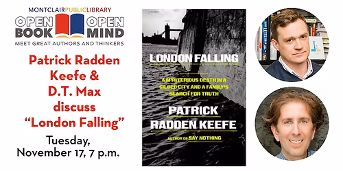 MPL's Open Book \/ Open Mind; Patrick Radden Keefe, "London Falling"