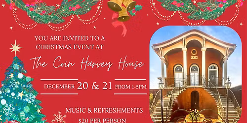 Christmas at the Coin Harvey House