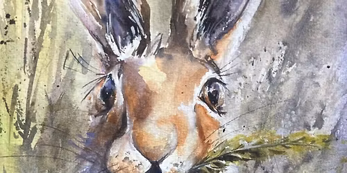 Watercolour workshop- Mad March Hare