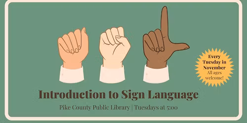 Introduction to Sign Language