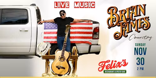 Brian James - Felix's Restaurant & Oyster Bar - New Orleans, LA