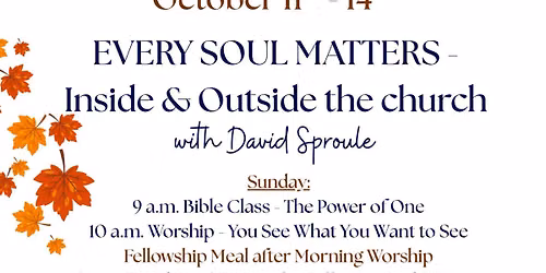 Fall Gospel Meeting
