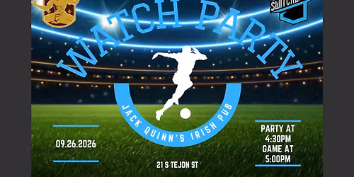 Watch Party- Jack Quinn's